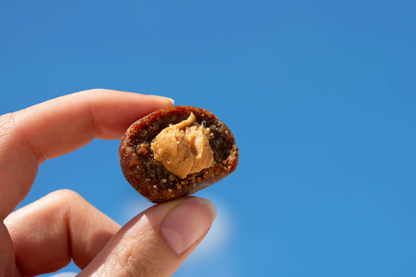 Carrot-Cake gefüllte Energieballs