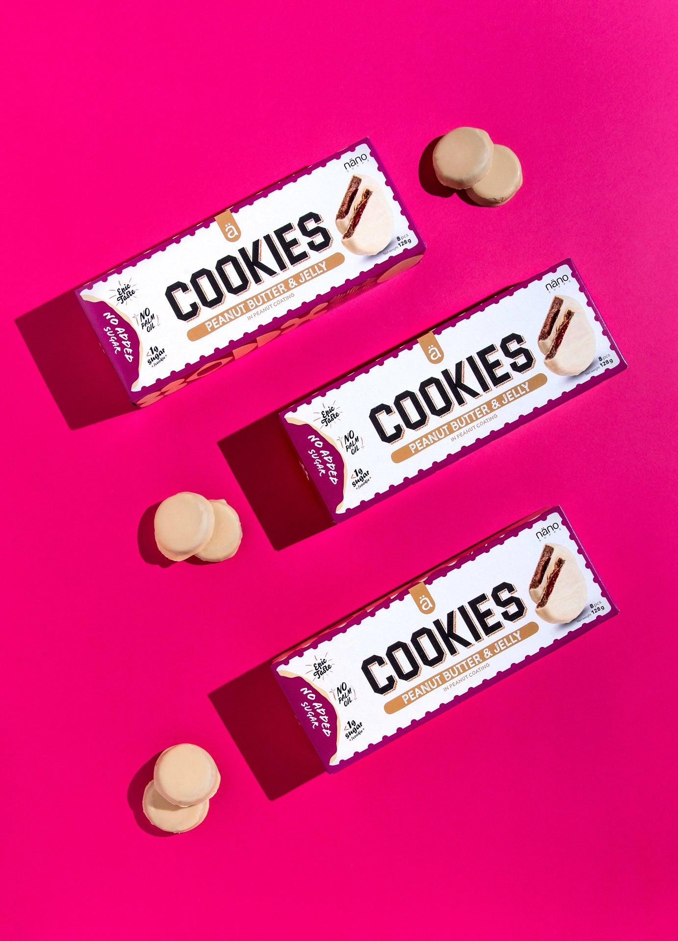 Peanut Butter & Jelly Cookies - NänoSupps