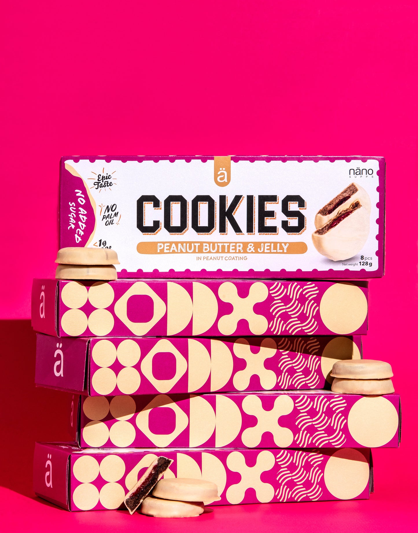 Peanut Butter & Jelly Cookies - NänoSupps