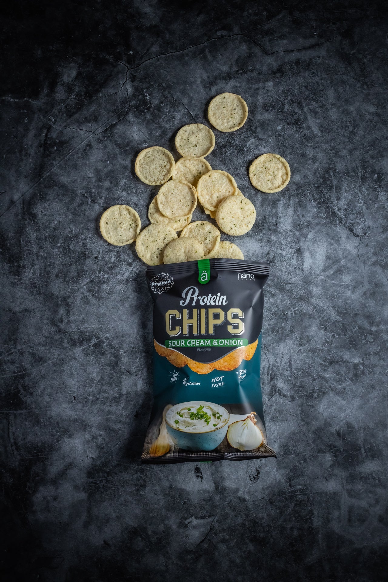 Protein Chips Sour Cream Onion - NänoSupps