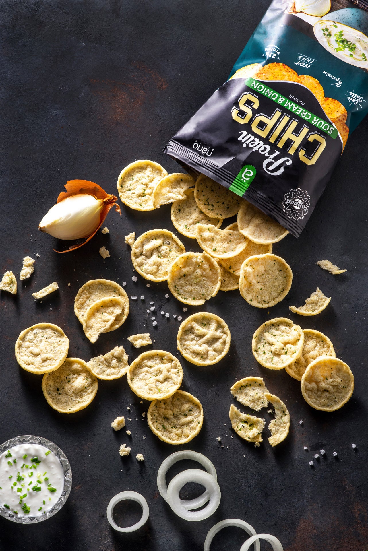 Protein Chips Sour Cream Onion - NänoSupps